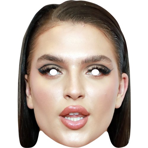 Mae Muller Eurovision Singer Card Face Mask Personalised And Celebrity Face Masks Next Day 3210